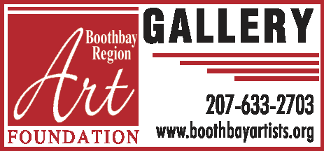 Boothbay Region Art Foundation Gallery Print Ad