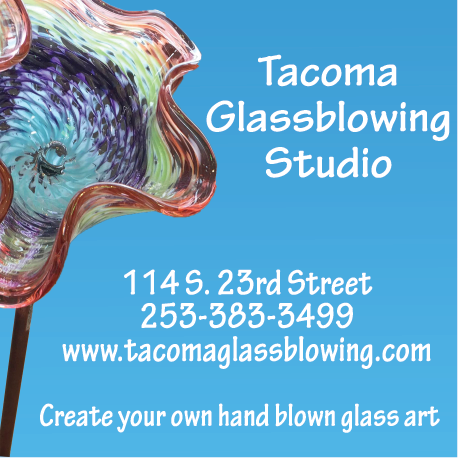 Tacoma Glassblowing Studio Print Ad