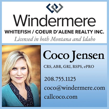 Windermere  CDA Realty : Coco Jensen Print Ad