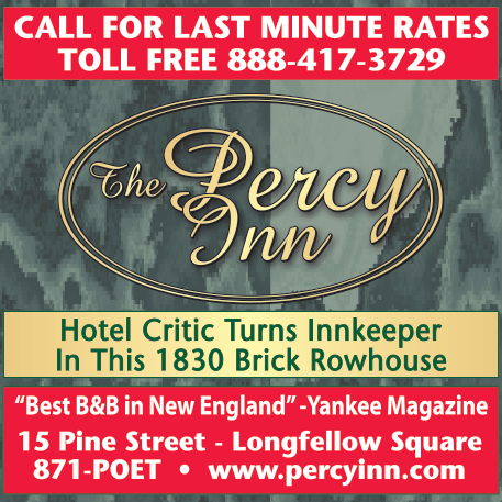 Percy Inn Print Ad