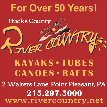 Bucks County River Country Print Ad