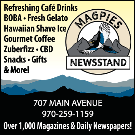 Magpies of Durango Print Ad