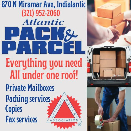 Atlantic Pack & Parcel Print Ad