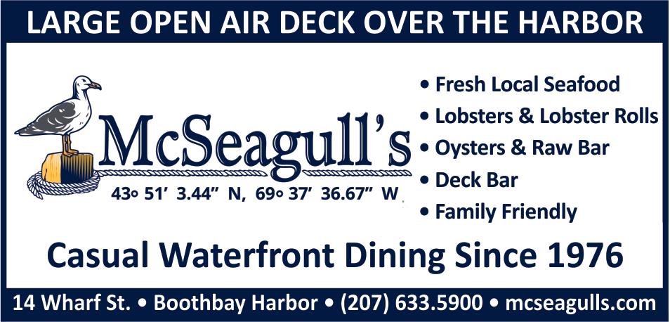 McSeagull's Restaurant Print Ad