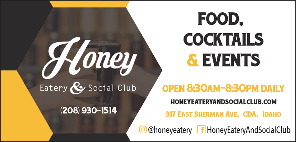 Honey Eatery & Social Club Print Ad