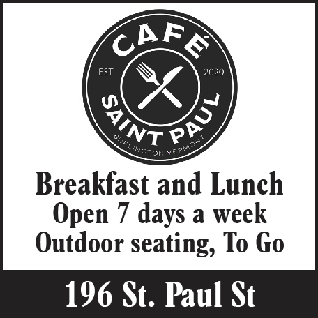 Cafe Saint Paul Print Ad