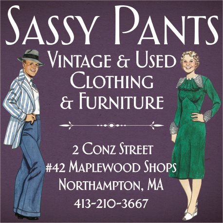 Sassy Pants Vintage Shop Print Ad