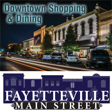 Fayetteville Main Street Print Ad