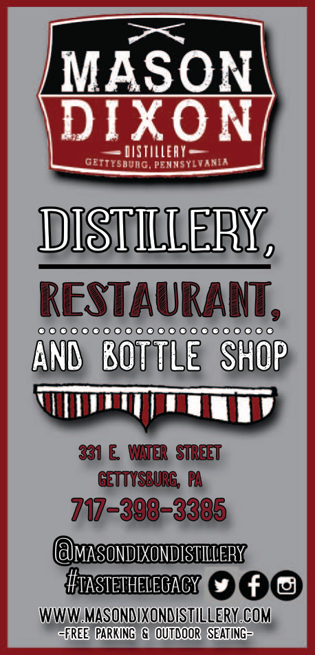 Mason Dixon Distillery & Restaurant Print Ad