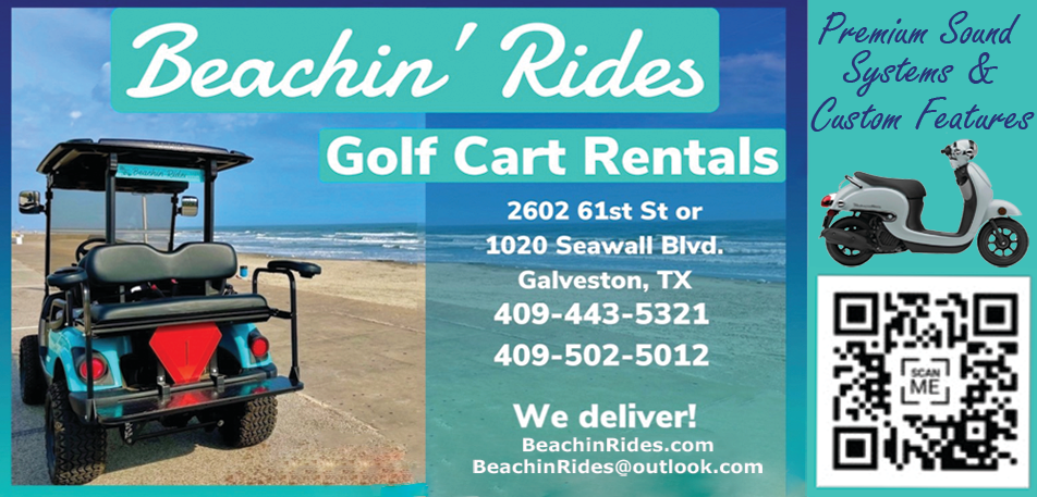 Beachin' Rides Sales and Rentals Print Ad