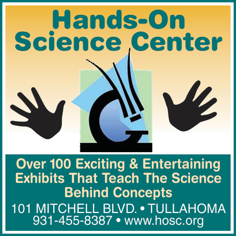 Hands-On Science Center Print Ad