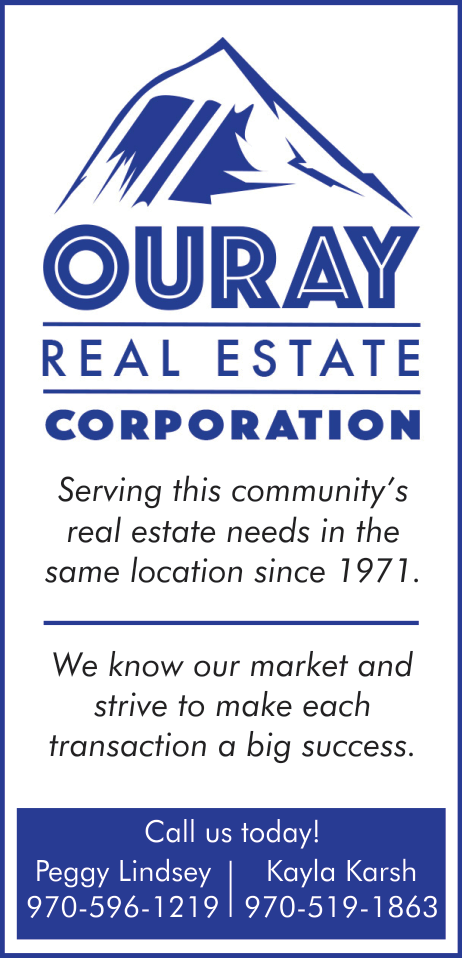Ouray Real Estate Corporation  Print Ad