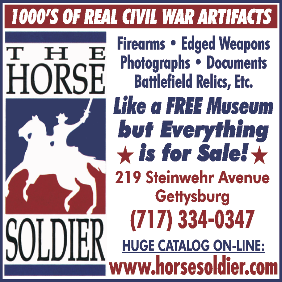 The Horse Soldier Civil War Antiques Print Ad