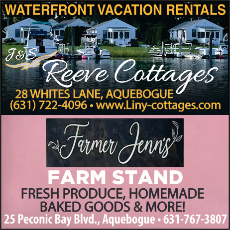 J&S Reeve Summer Cottages & Guest House Print Ad