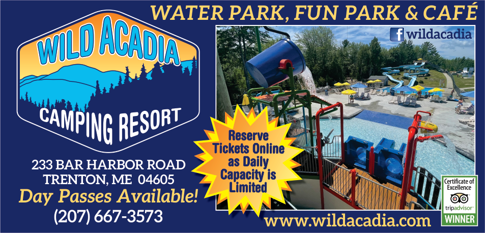 Wild Acadia Camping Resort Print Ad