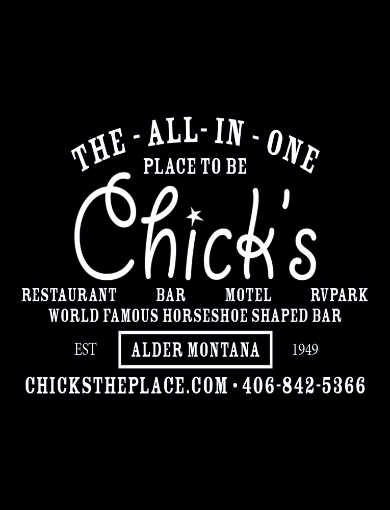 Chick's Restaurant, Bar, Motel, RV Park Print Ad