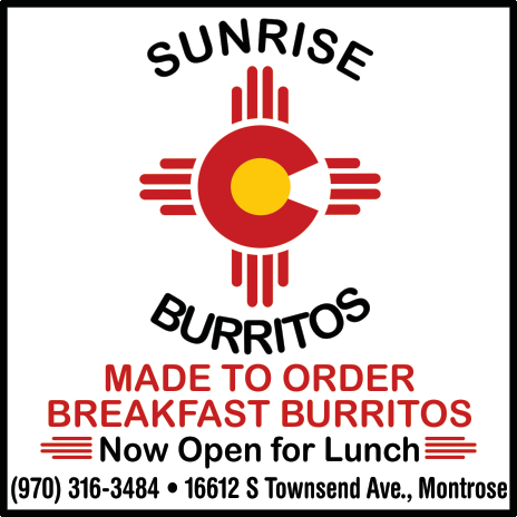 Sunrise Burrito Print Ad