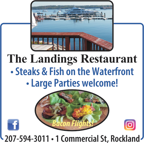 The Landings Restaurant Print Ad