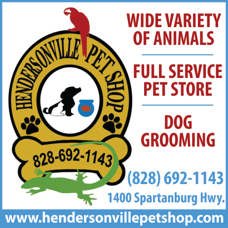 Hendersonville Pet Shop Print Ad