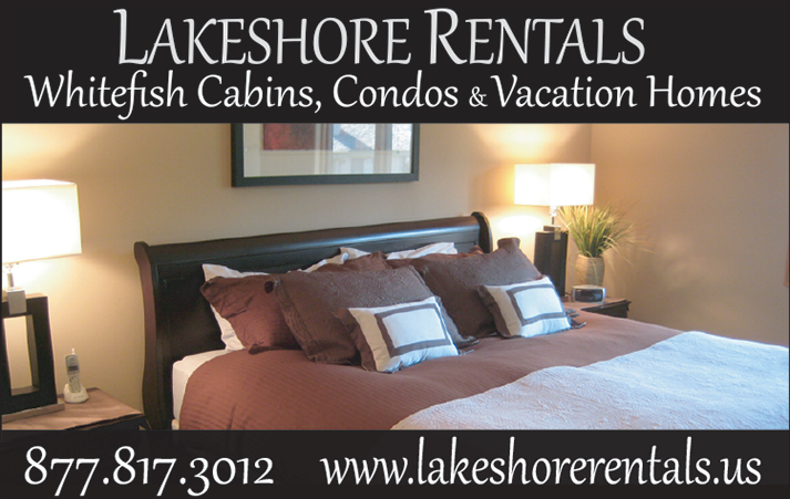 Lakeshore Rentals Print Ad