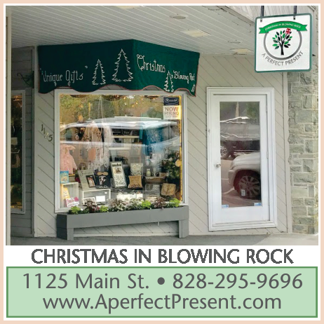 Christmas in Blowing Rock Print Ad