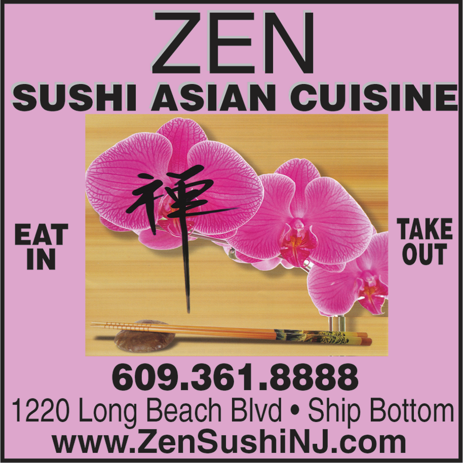 Zen Sushi Asian Cuisine Print Ad