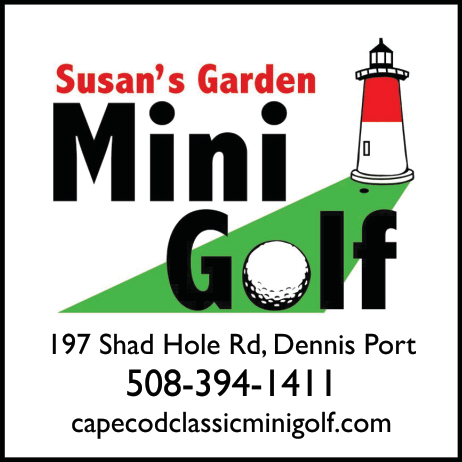 Susan's Garden Mini-Golf Print Ad