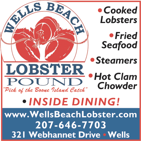 Wells Beach Lobster Pound Print Ad