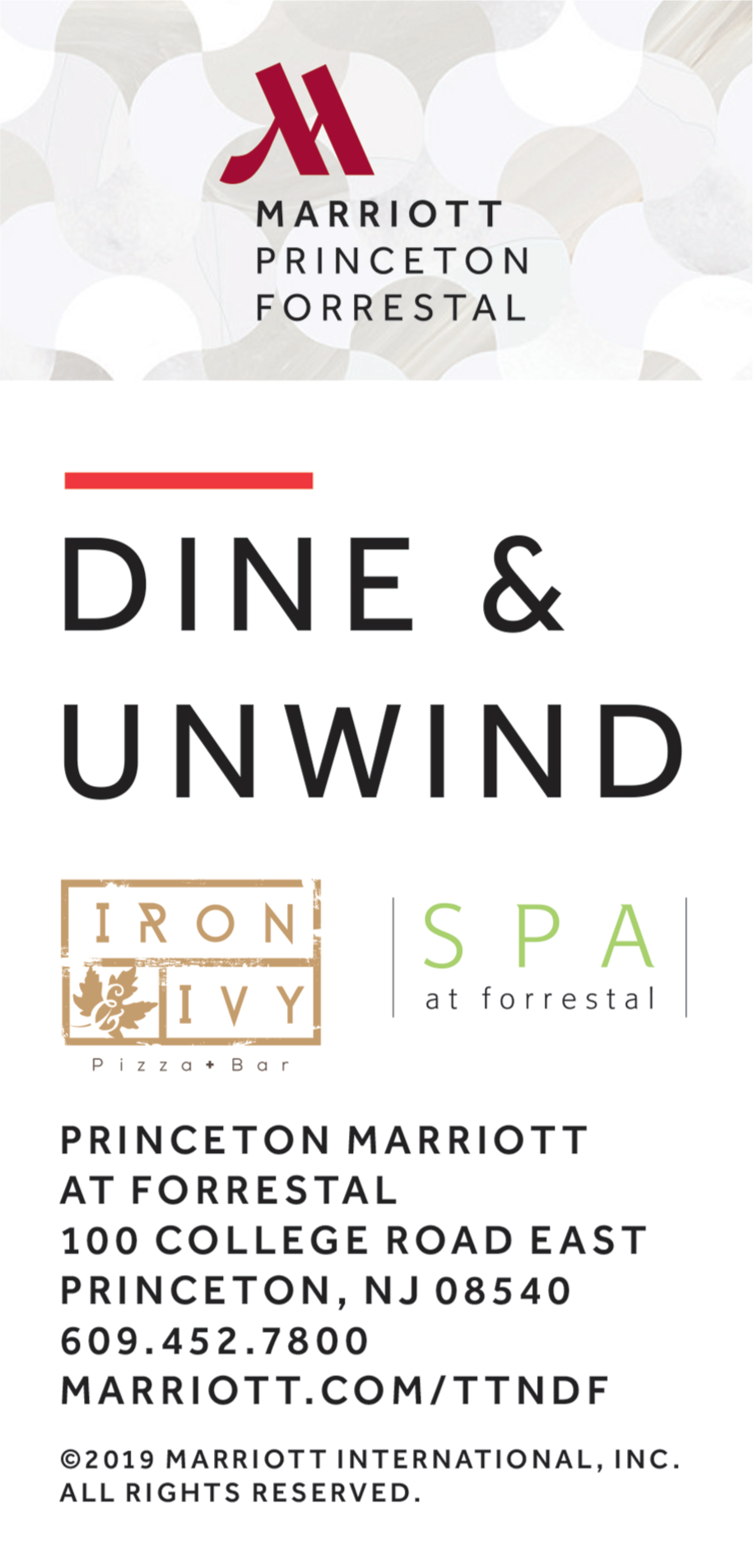 Marriott Princeton Forrestal Print Ad