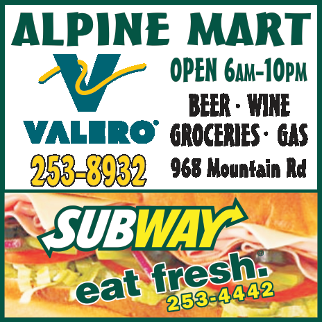Alpine Mart Print Ad