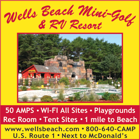 Wells Beach RV Resort & Mini-Golf Print Ad