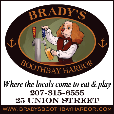 Brady's Restaurant  Print Ad