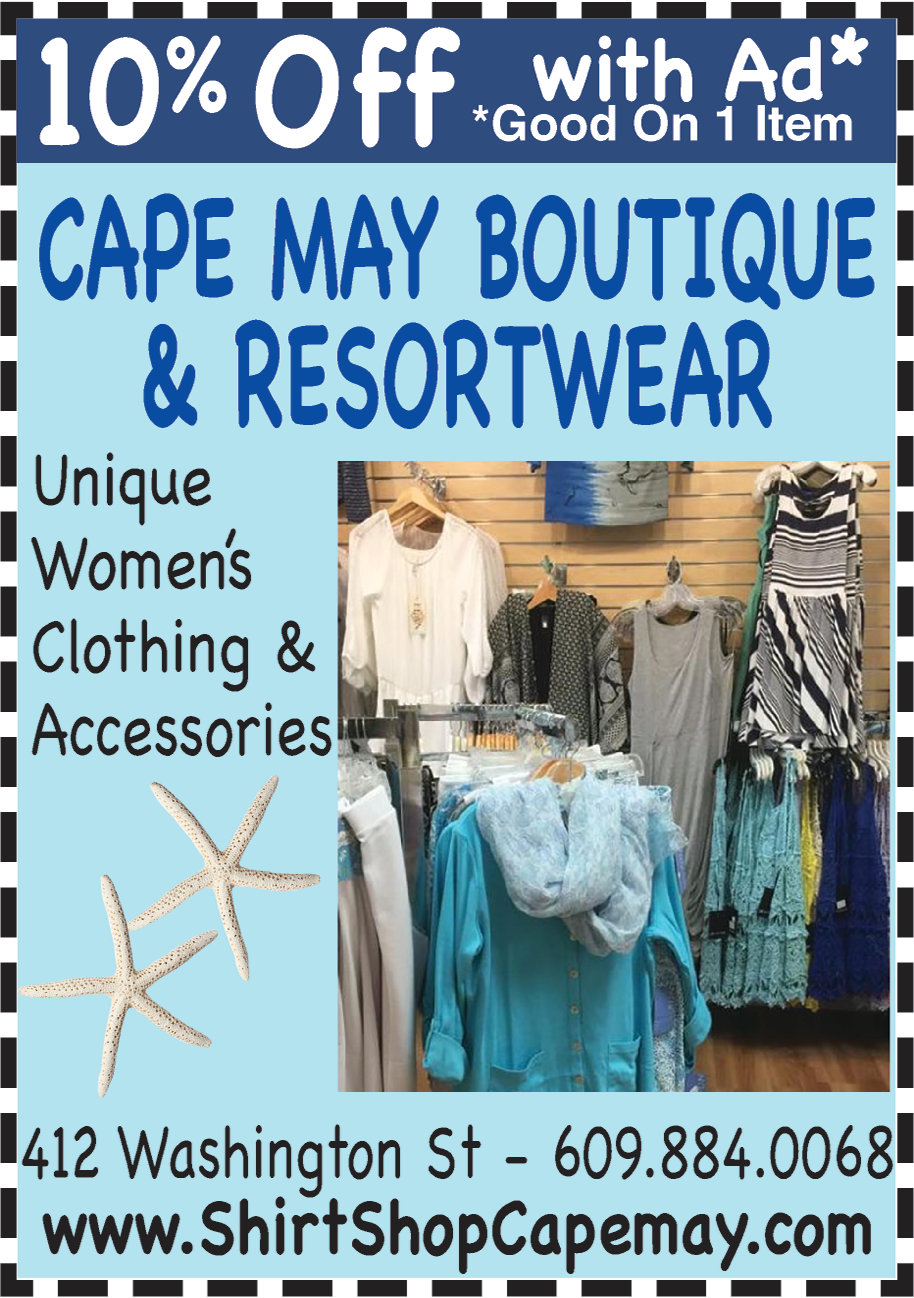 Cape May Boutique & Resortwear Print Ad