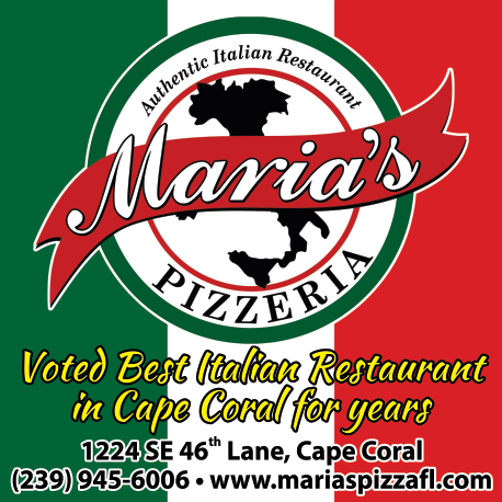 Maria's Pizzeria Print Ad