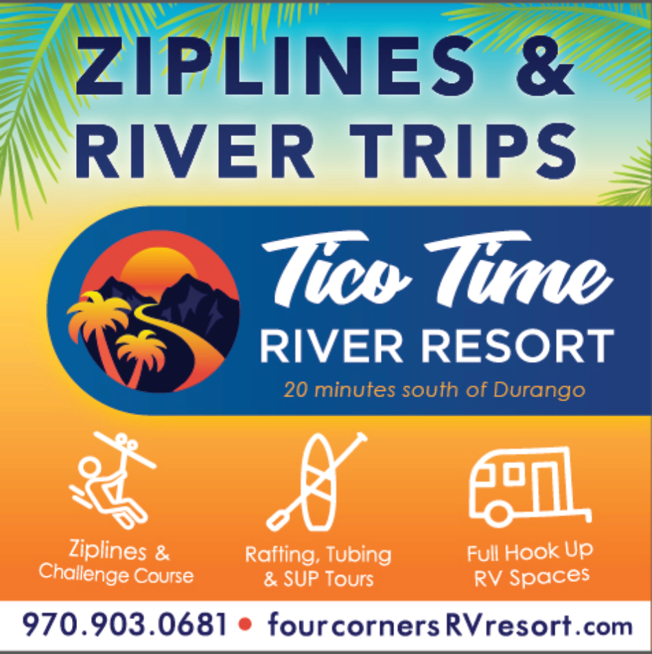 Tico Time River Resort RV Park Print Ad