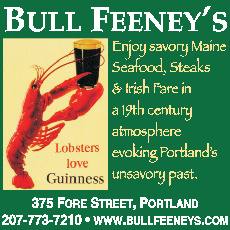 Bull Feeney's Print Ad