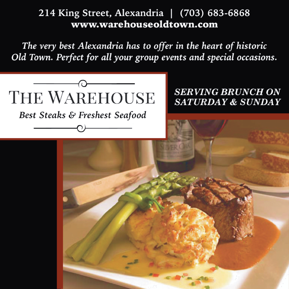 The Warehouse Bar & Grill Print Ad