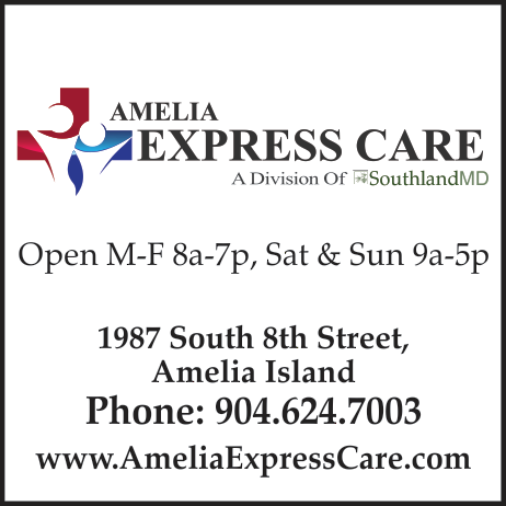 Amelia Express Care Print Ad