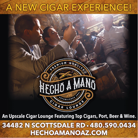 Hecho a Mano Cigar Lounge Print Ad