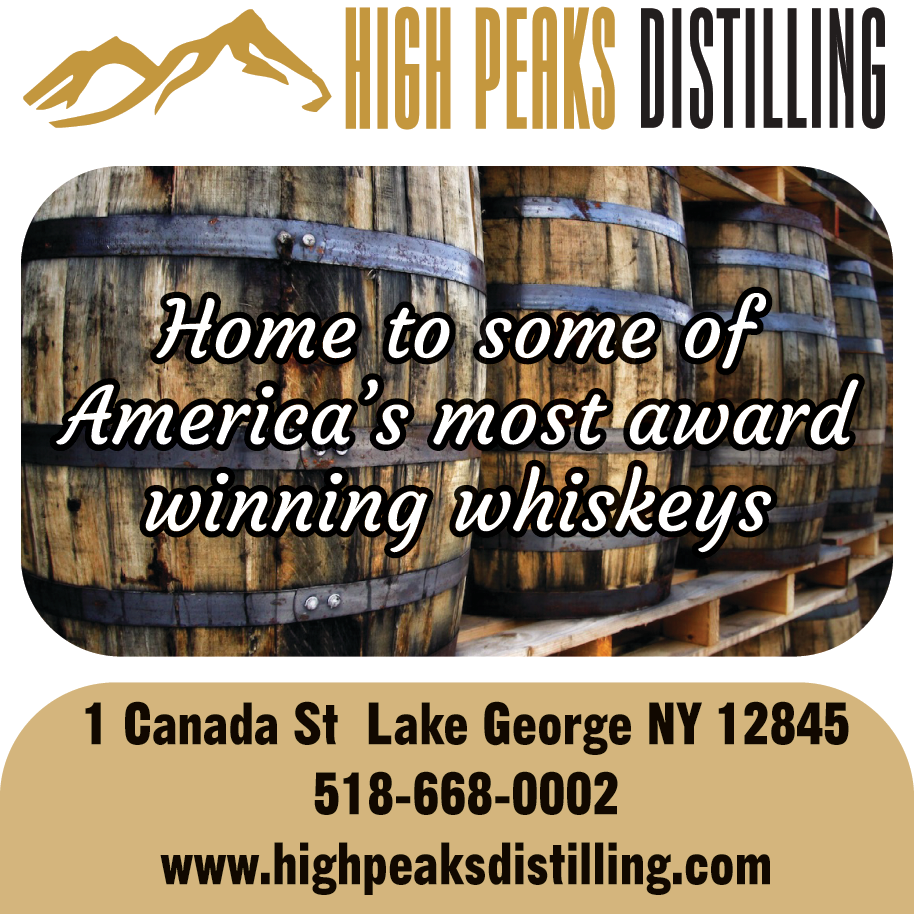 High Peaks Distilling Print Ad