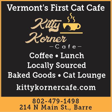 Kitty Korner Cafe Print Ad