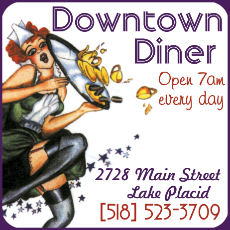 Downtown Diner Print Ad