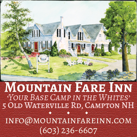Mountain Fare Inn Print Ad
