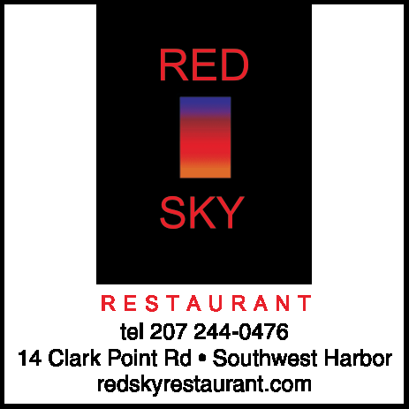 Red Sky Restaurant Print Ad