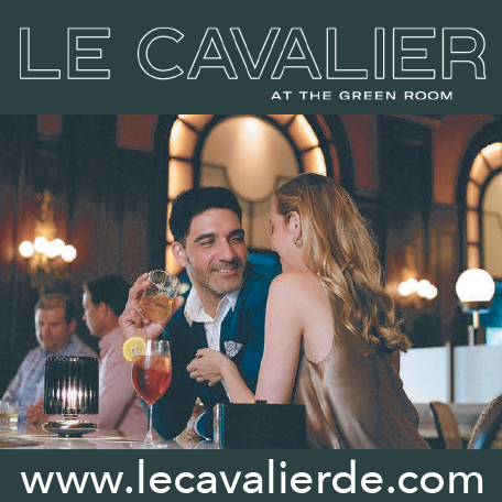 LE CAVALIER AT THE GREEN ROOM Print Ad