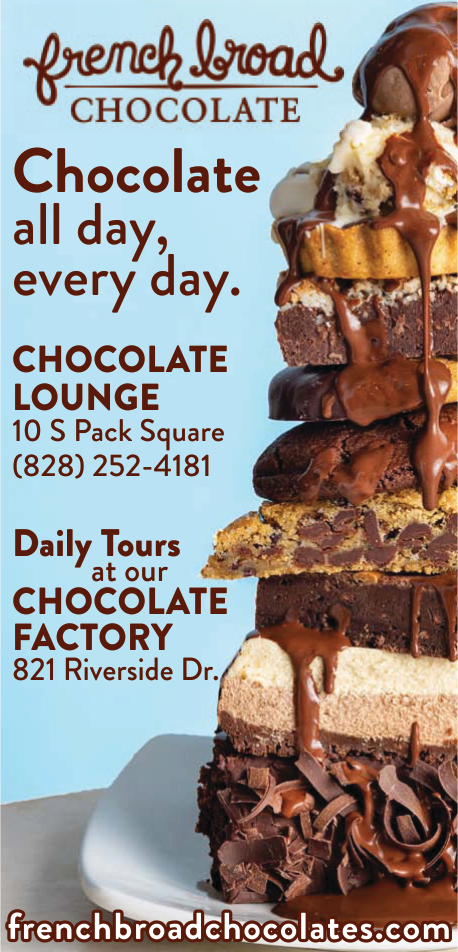 French Broad Chocolate Print Ad