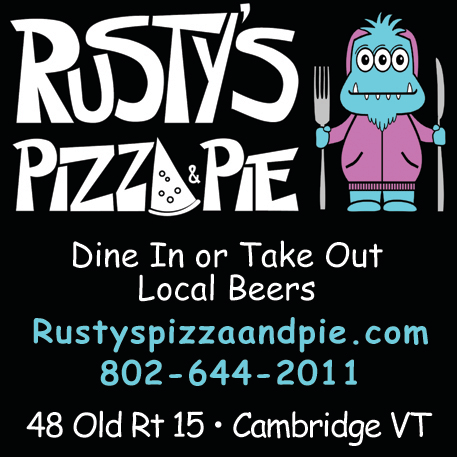 Rusty's Pizza and Pie Print Ad