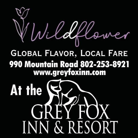 The Grey Fox Inn & Wildflower Restaurant & Bar Print Ad