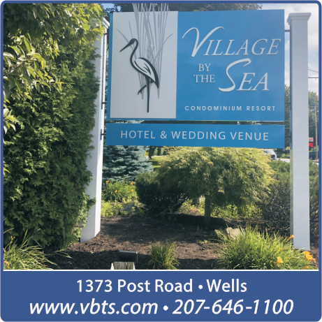 Village by the Sea Print Ad