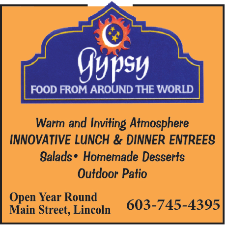 The Gypsy Cafe Print Ad
